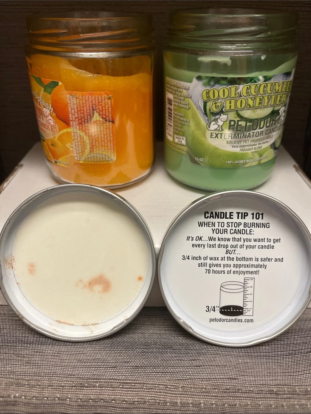 Pet Odor Eliminator candles